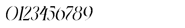 RS Kegson Italic Font OTHER CHARS