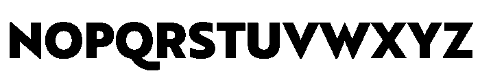RSTBrother Black Instance Font UPPERCASE