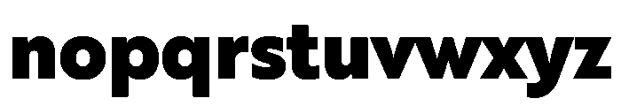 RSTBrother Black Instance Font LOWERCASE