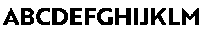 RSTBrother Bold Instance Font UPPERCASE