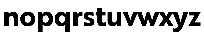 RSTBrother Bold Instance Font LOWERCASE