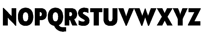 RSTBrother CndBlack Instance Font UPPERCASE