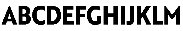 RSTBrother CndBold Instance Font UPPERCASE