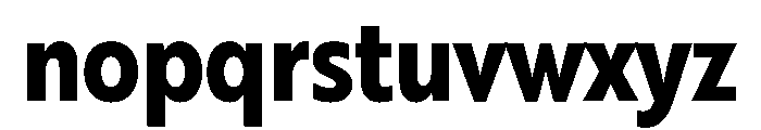 RSTBrother CndBold Instance Font LOWERCASE