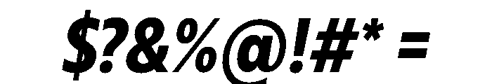 RSTBrother CndBoldItalic Instance Font OTHER CHARS