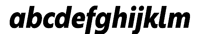 RSTBrother CndBoldItalic Instance FONT