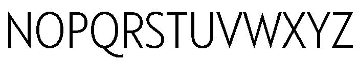 RSTBrother CndExtraLight Instance Font UPPERCASE