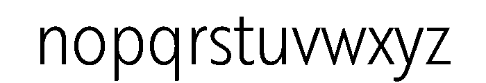 RSTBrother CndExtraLight Instance Font LOWERCASE