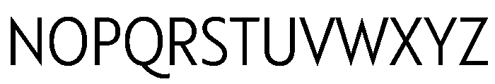 RSTBrother CndLight Instance Font UPPERCASE