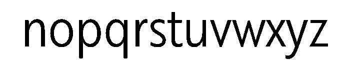 RSTBrother CndLight Instance Font LOWERCASE