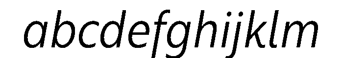RSTBrother CndLightItalic Instance FONT