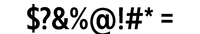 RSTBrother CndMedium Instance Font OTHER CHARS