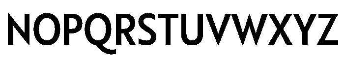 RSTBrother CndMedium Instance Font UPPERCASE