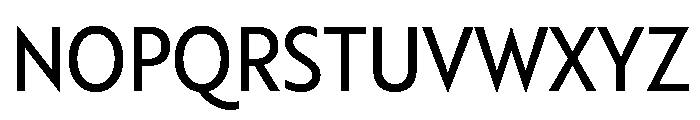 RSTBrother CndRegular Instance Font UPPERCASE
