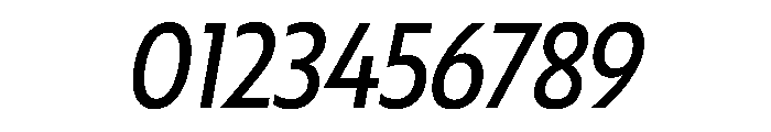 RSTBrother CndRegularItalic Instance Font OTHER CHARS