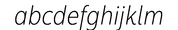 RSTBrother CndThinItalic Instance FONT