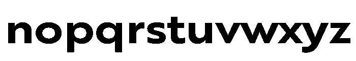 RSTBrother ExpBold Instance Font LOWERCASE