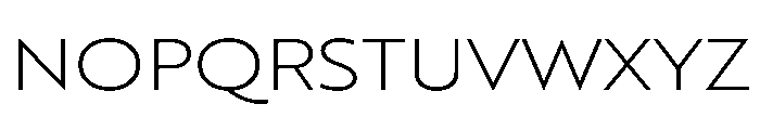 RSTBrother ExpExtraLight Instance Font UPPERCASE
