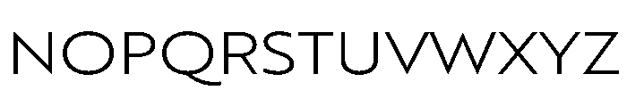 RSTBrother ExpLight Instance Font UPPERCASE