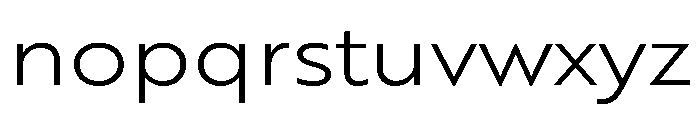 RSTBrother ExpLight Instance Font LOWERCASE