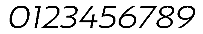 RSTBrother ExpLightItalic Instance Font OTHER CHARS
