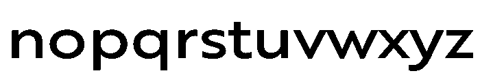 RSTBrother ExpMedium Instance Font LOWERCASE
