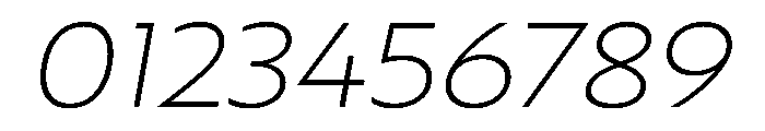 RSTBrother ExpThinItalic Instance Font OTHER CHARS