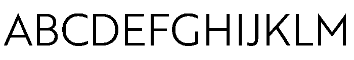 RSTBrother Light Instance Font UPPERCASE