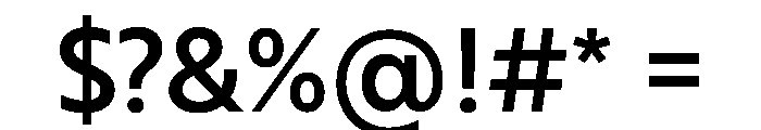 RSTBrother Medium Instance Font OTHER CHARS