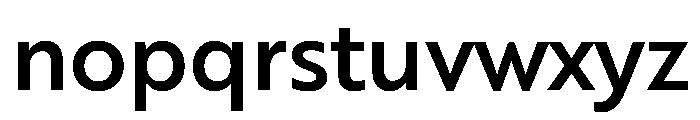 RSTBrother Medium Instance Font LOWERCASE