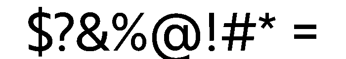 RSTBrother Regular Instance Font OTHER CHARS