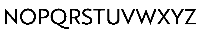RSTBrother Regular Instance Font UPPERCASE