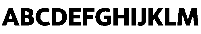 RSTLibertad Black Instance Font UPPERCASE