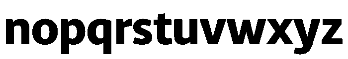 RSTLibertad Black Instance Font LOWERCASE