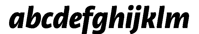 RSTLibertad BlackItalic Instance FONT