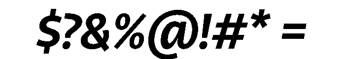 RSTLibertad BoldItalic Instance Font OTHER CHARS