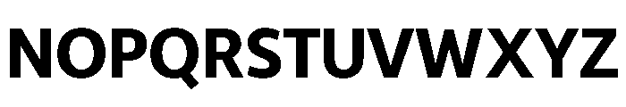 RSTLibertad ExtraBold Instance Font UPPERCASE