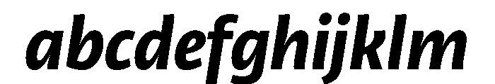 RSTLibertad ExtraBoldItalic Instance FONT