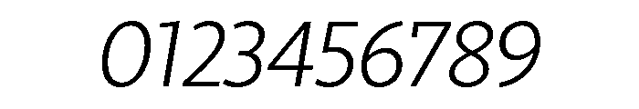 RSTLibertad ExtraLightItalic Instance Font OTHER CHARS