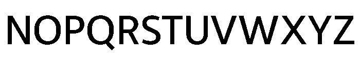 RSTLibertad Medium Instance Font UPPERCASE