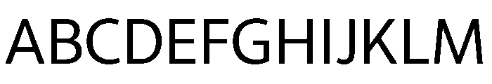 RSTLibertad Regular Instance Font UPPERCASE