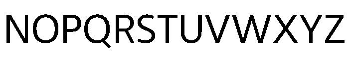 RSTLibertad Regular Instance Font UPPERCASE