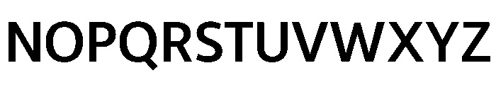 RSTLibertad SemiBold Instance Font UPPERCASE