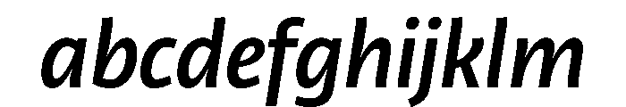 RSTLibertad SemiBoldItalic Instance FONT