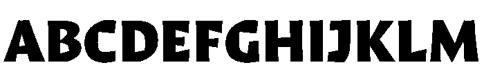 RSTMazumba Black Instance Font UPPERCASE