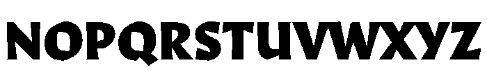 RSTMazumba Black Instance Font UPPERCASE