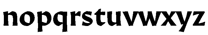 RSTMazumba Regular Instance Font LOWERCASE