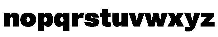RSTReactor Black Instance Font LOWERCASE