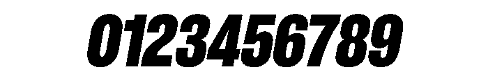 RSTReactor CndBlackItalic Instance Font OTHER CHARS