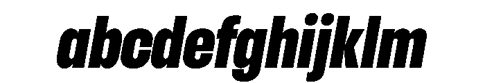 RSTReactor CndBlackItalic Instance FONT